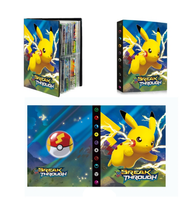 Pokémon kaart verzamelmap Pikachu- 240 kaarten